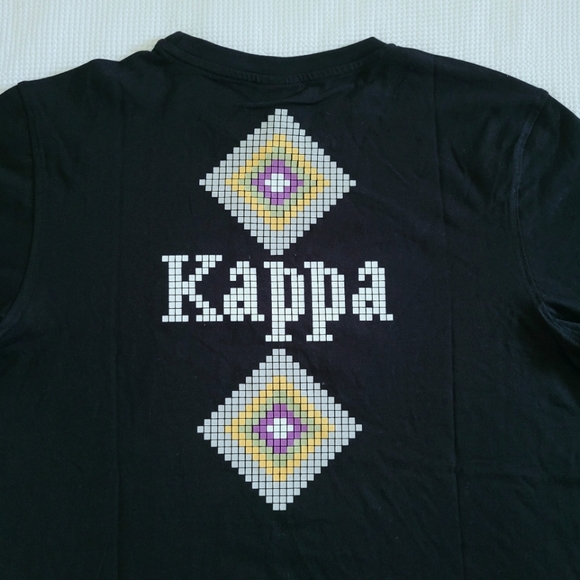 Kappa Authentic Carbent Black🖤 Graphic Tee👕 - NWT - Picture 4 of 16